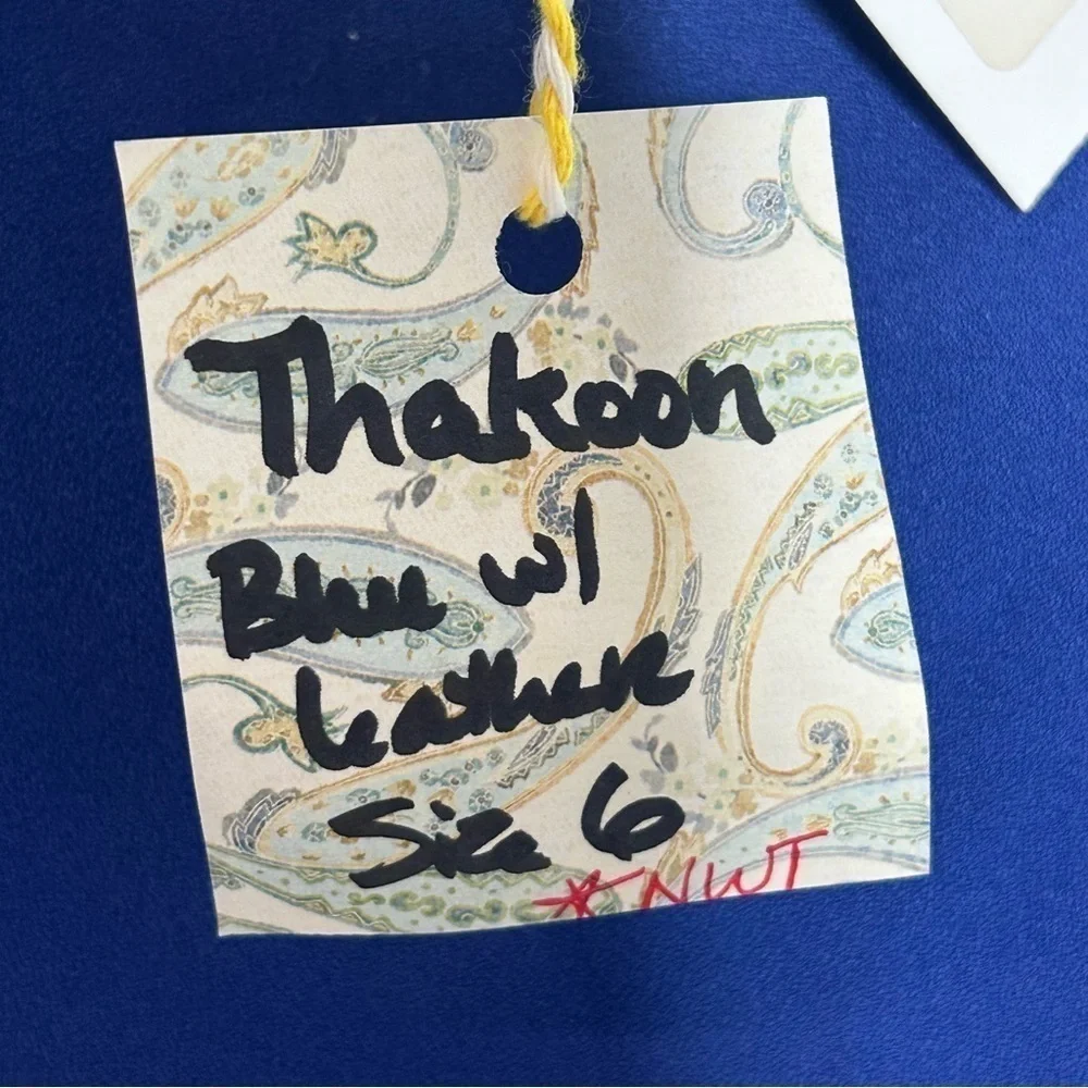Thakoon Addition Blue Shift Dress NWT